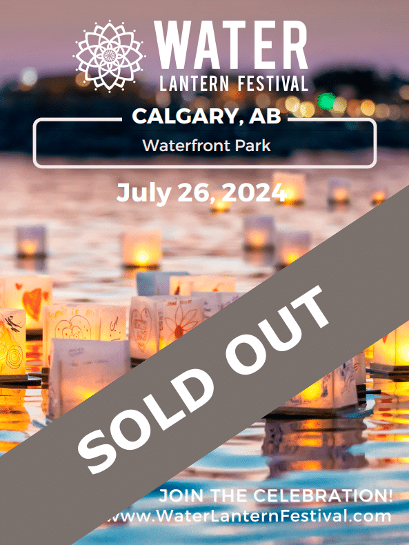 Water Lantern Festival Flyer - Sold Out